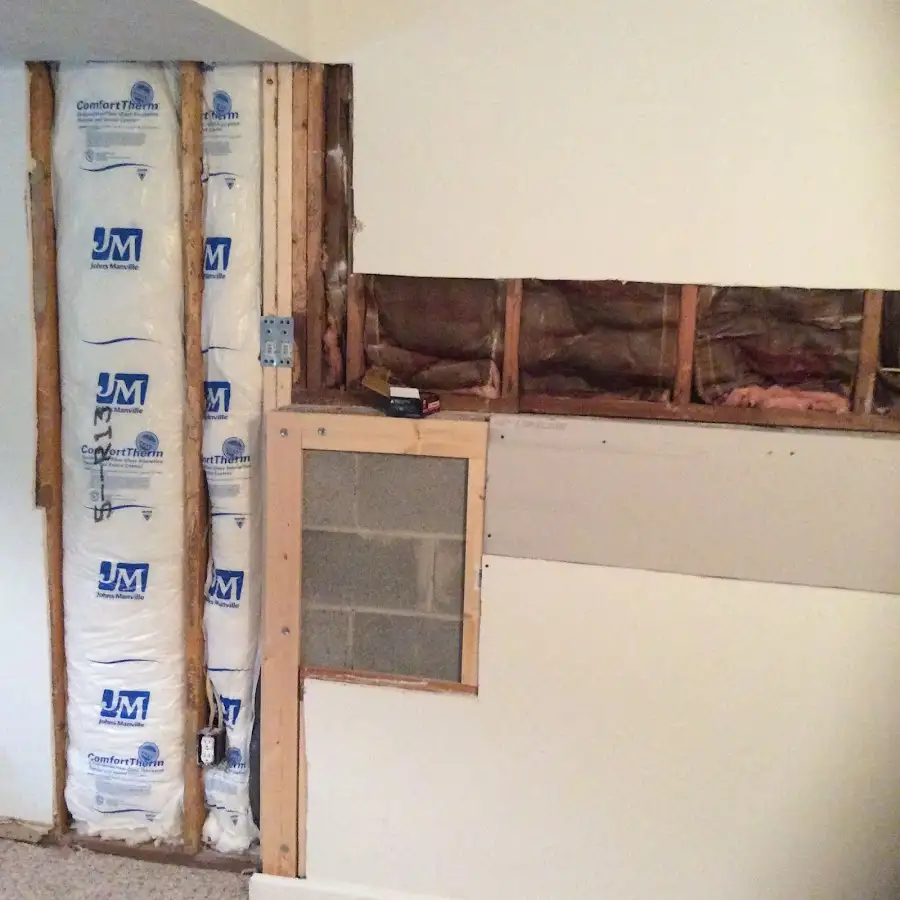Wall insulation replacement during Odor Removal & Deodorization in Stockbridge